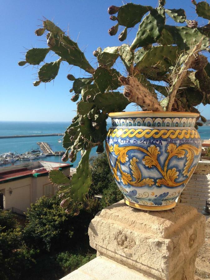 Vila Casa Con Vista Panoramica Sciacca Exteriér fotografie