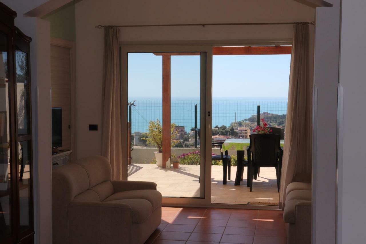 Vila Casa Con Vista Panoramica Sciacca Exteriér fotografie